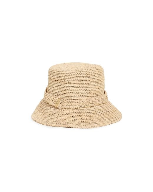 Rag & Bone White Lela Rollable Hat