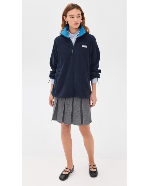 Sandy Liang Blue Ascher Pullover