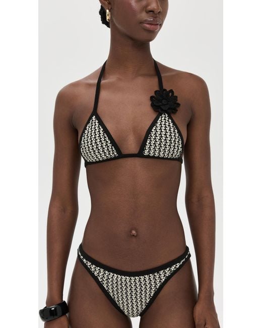 Devon Windsor Black Nash Bikini Top