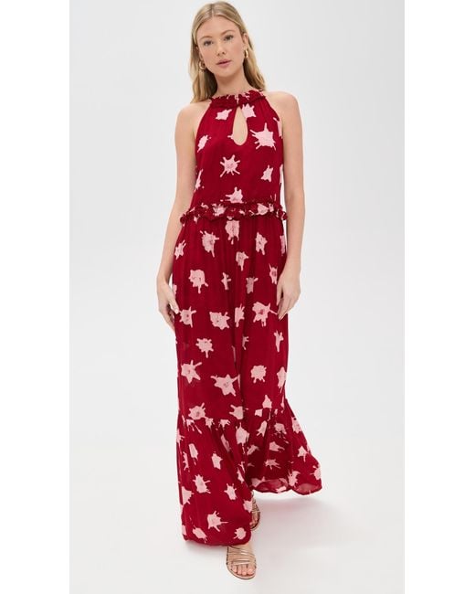 Busayo Red Eriife Dress