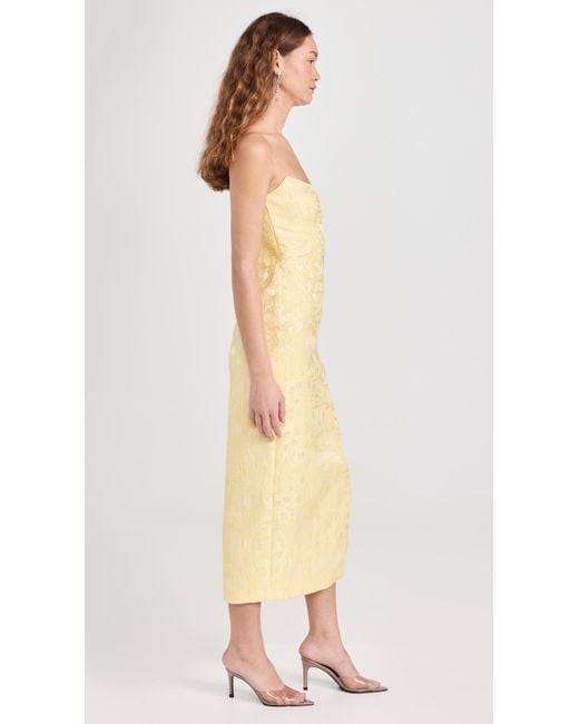 Amanda Uprichard Yellow Ivy Dress Yeow