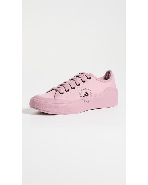 Adidas By Stella McCartney Pink Lifestyle Sneakers 4