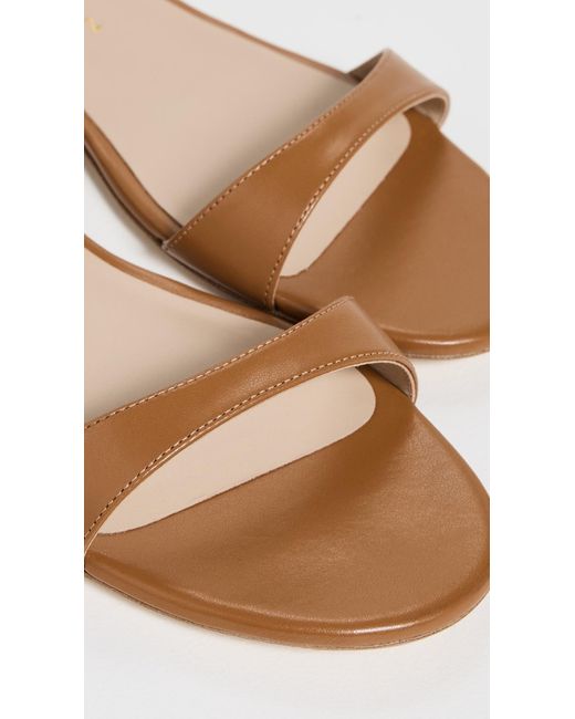 Stuart Weitzman Black Nudist Wrap Sandals