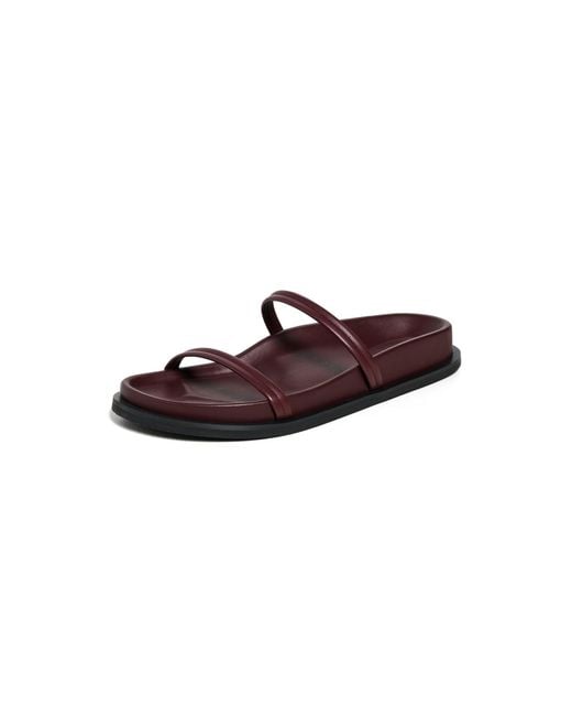 St. Agni Multicolor Fine Double Strap Slides