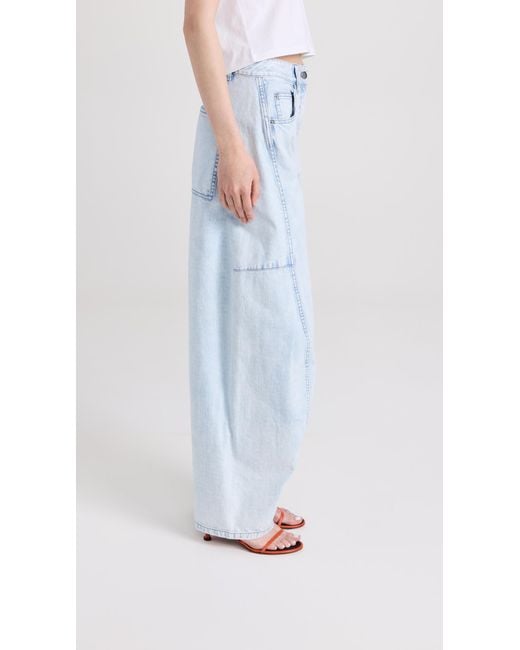 Tibi Blue Sid Jeans