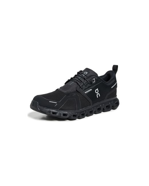 On Shoes Black Cloud 6 Wp Sneakers