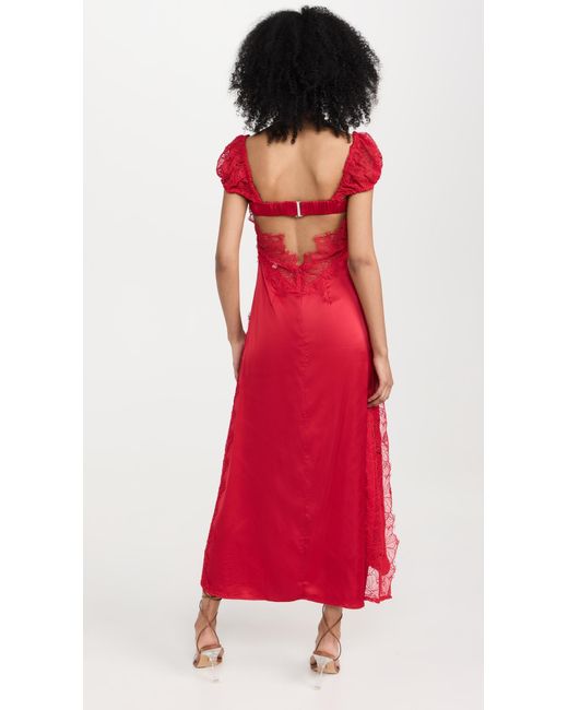 For Love & Lemons Red For Ove & Eon Caey Axi Dre