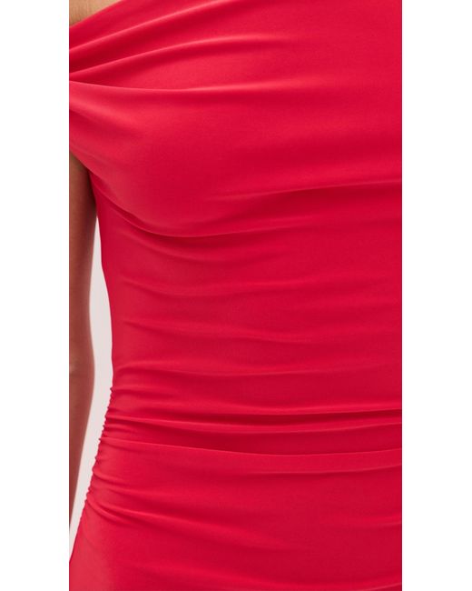 Sandy Liang Red Riverton Dress