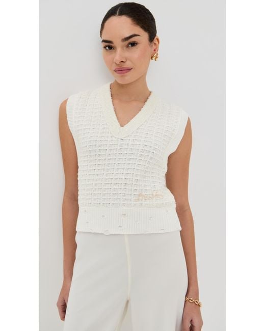 Jonathan Simkhai White Holdyn Top