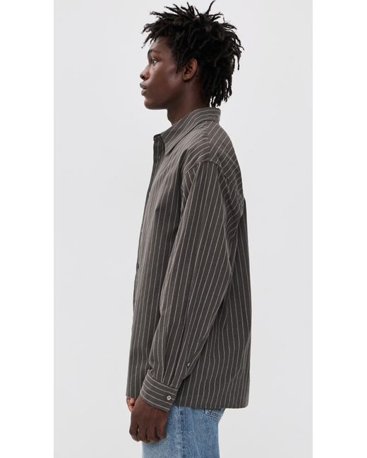 Agolde Black Aurel Shirt for men
