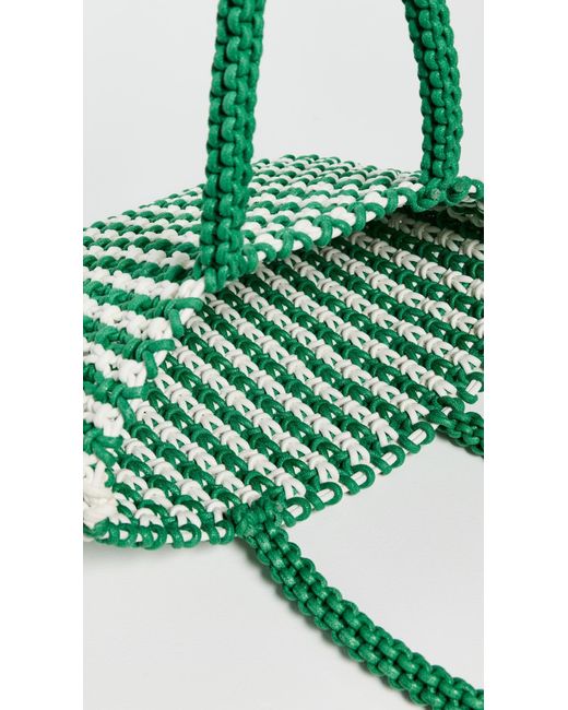 Loeffler Randall Green Celia Knotted Tote