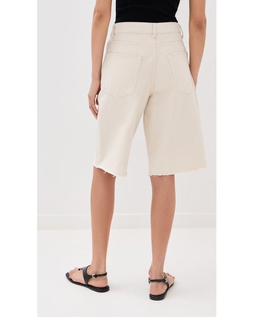 Rohe Natural Baggy Fit Denim Shorts