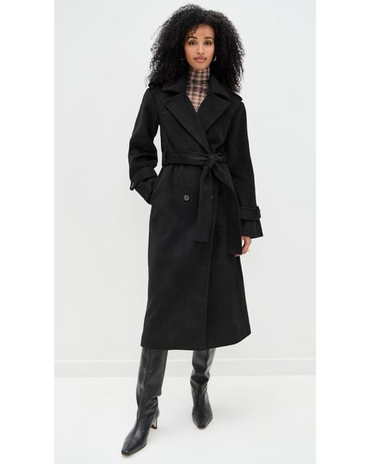4th & Reckless Black Anderson Coat