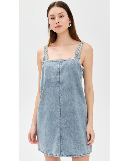 Rag & Bone Blue Jayde Mini Dress