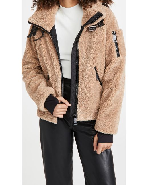 sherpa camel jacket