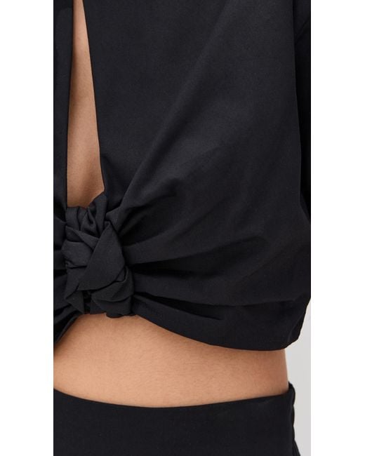 De Loreta Black Myriam Blouse
