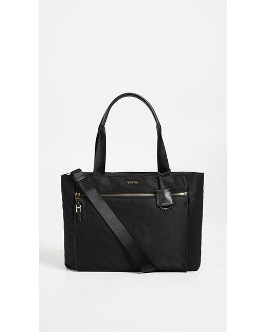 Tumi Voyageur Mauren Tote Bag in Black | Lyst