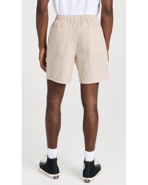 Obey Natural Easy Pigment Trail Shorts for men