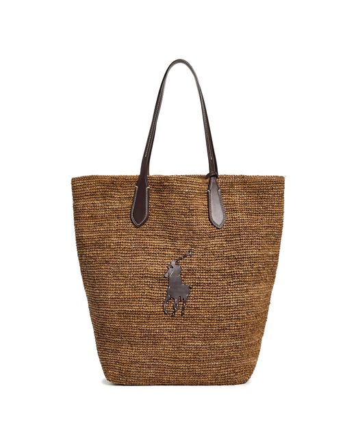 【Polo Ralph Lauren 】ラージトート Large Tote Polo Play Leather Large Tote