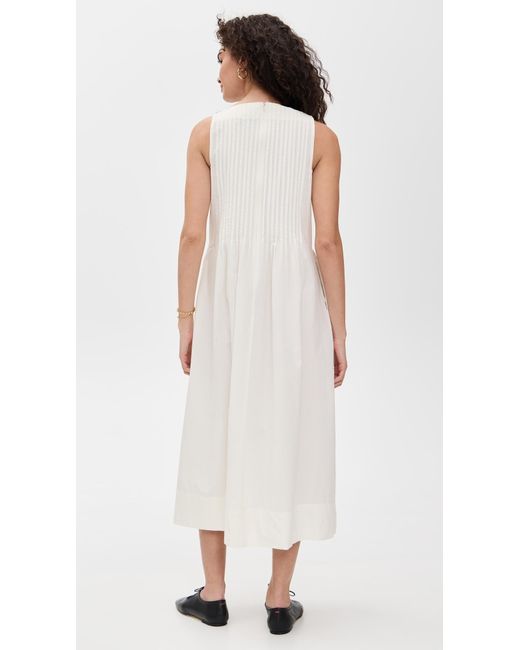 Sea White Adele Sportswear Tank Dress