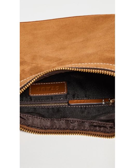 Staud Brown Pine Shoulder Bag