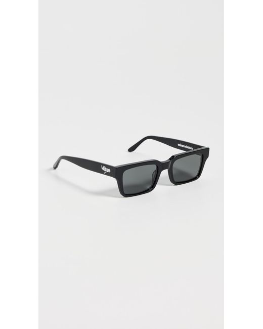 Wisdom Black Frame 43 Sunglasses