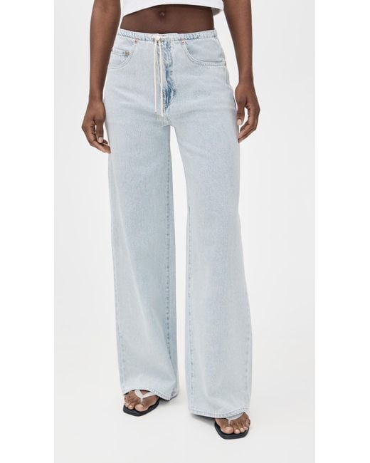 DAZE Black Kickback Bungee Jeans