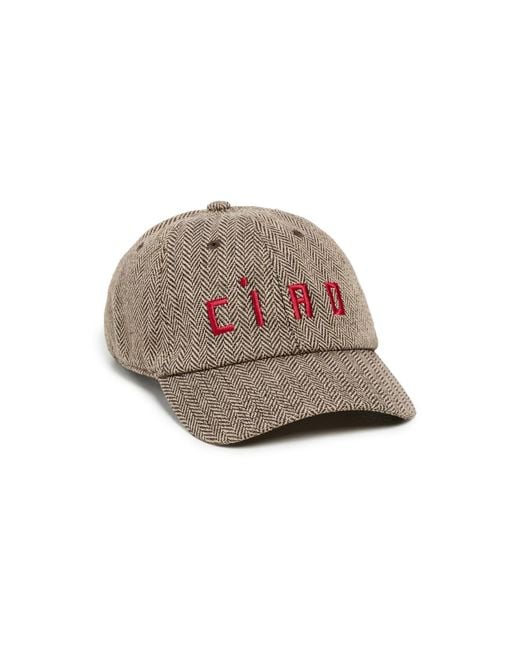Clare V. Multicolor Wool Baseball Hat