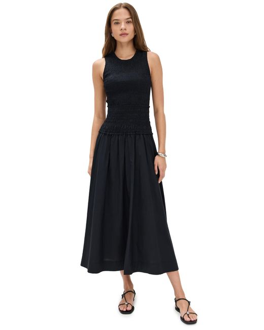 Apiece Apart Black Siempre Dress