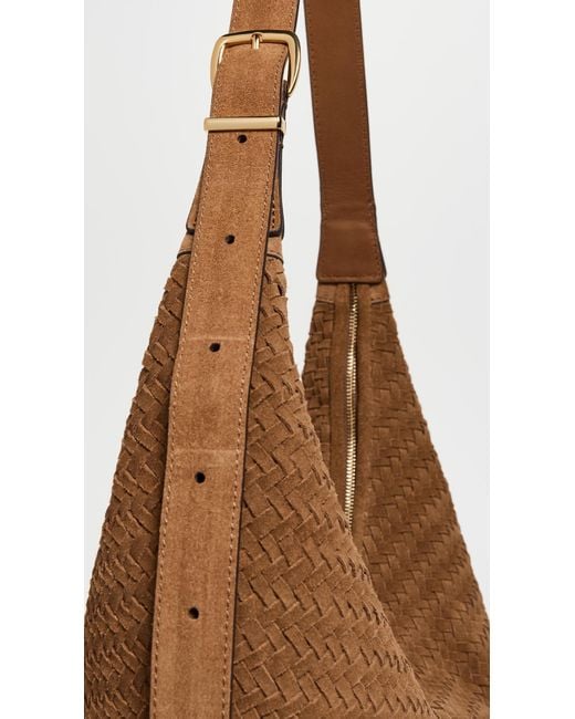 Madewell Brown Essentials Curve Shoulder Bag