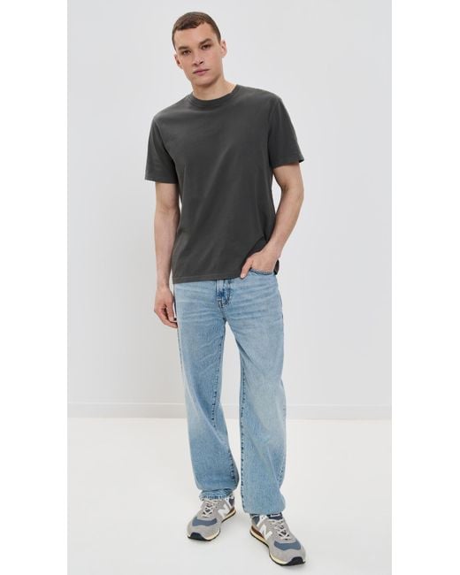 Fair Harbor Black The Saltaire Tee for men