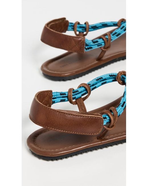 Free People Black Island Hopping Wrap Sandals