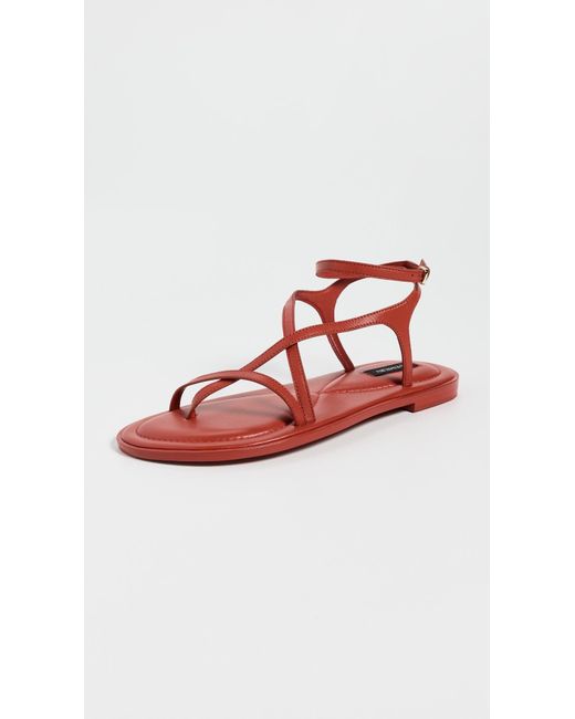 A.Emery Red A. Emery Edna Sandals