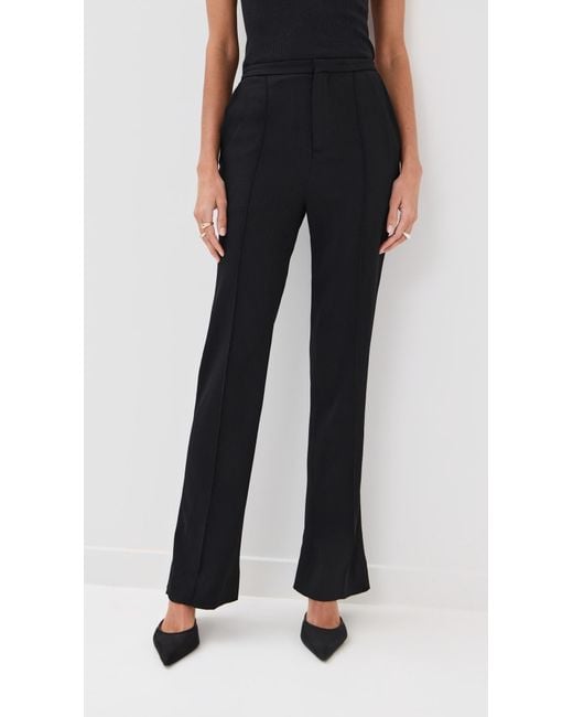 BITE STUDIOS Black Cora Organic Wool Trousers