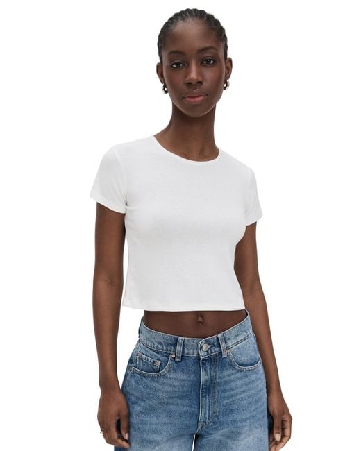Le Bos White Eloise Tee