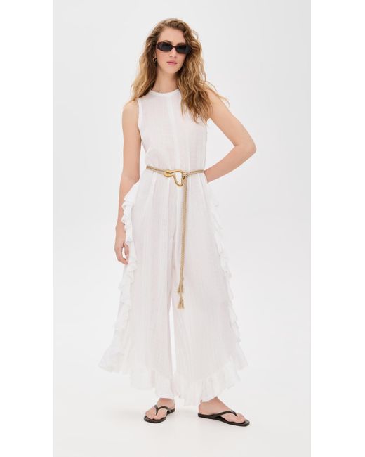 JBQ White Katia Jumpsuit