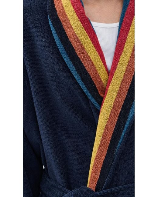 Paul Smith Blue Stripe Robe for men