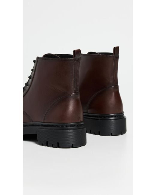 Staud Brown Henry Combat Boots