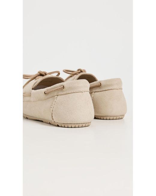 COACH White Sculpted C Boat Shoe