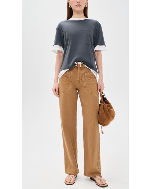 Ba&sh Natural Fima Pants