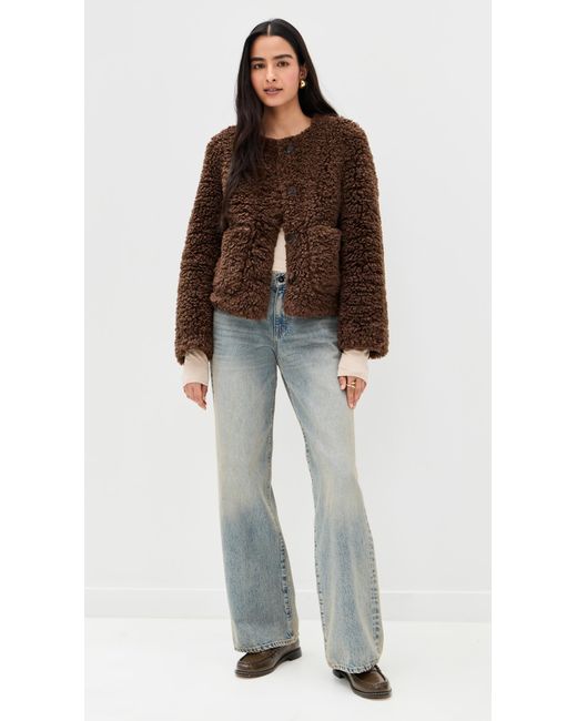 Lamarque Brown Emilia Jacket