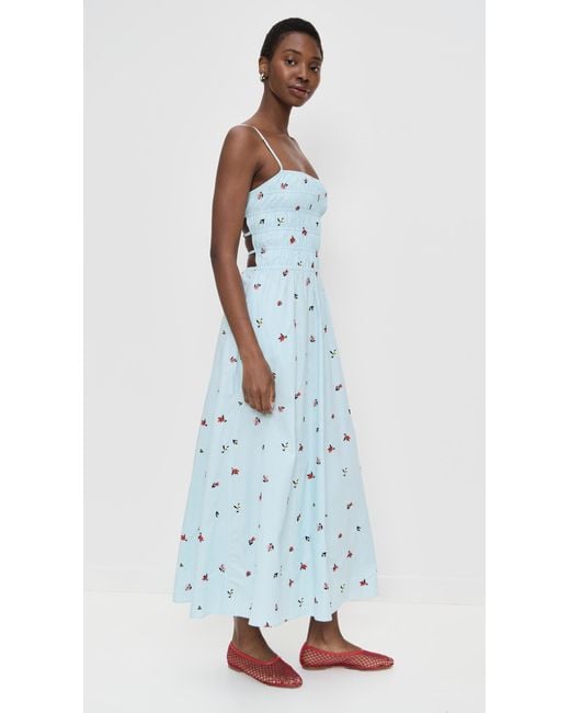 Solid & Striped Blue The Delta Dress