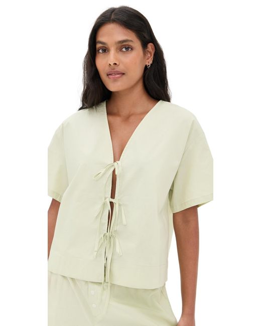 Wayf Green Tabitha Top