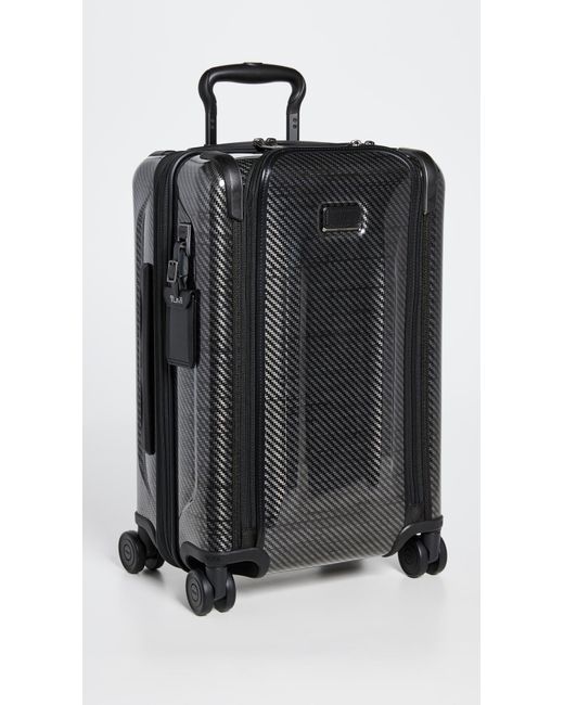 Tumi International Front Pocket Expandable 4 Wheeled Carryon in Black