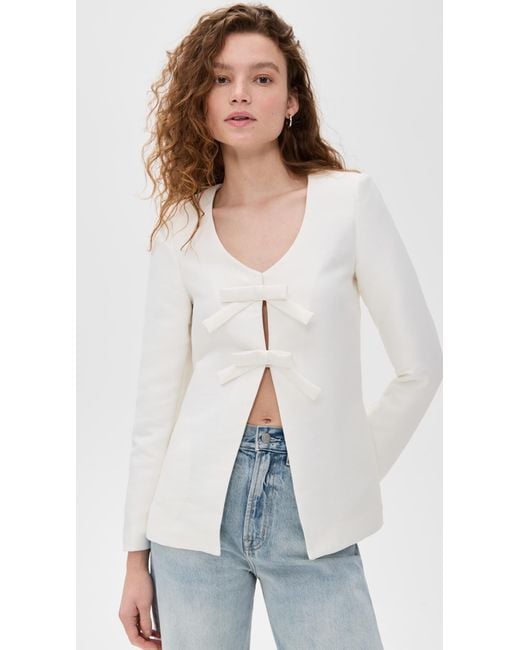 ALIGNE White Beau Blazer