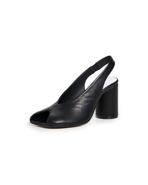 MM6 by Maison Martin Margiela Black Sandals