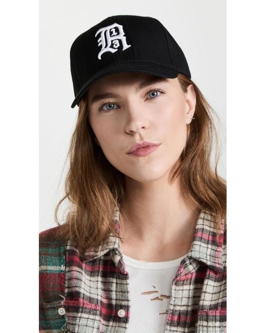 R13 Black Baseball Cap