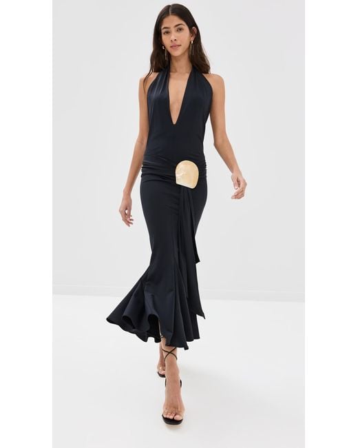 Conner Ives Spandex Shell Dress in Black | Lyst
