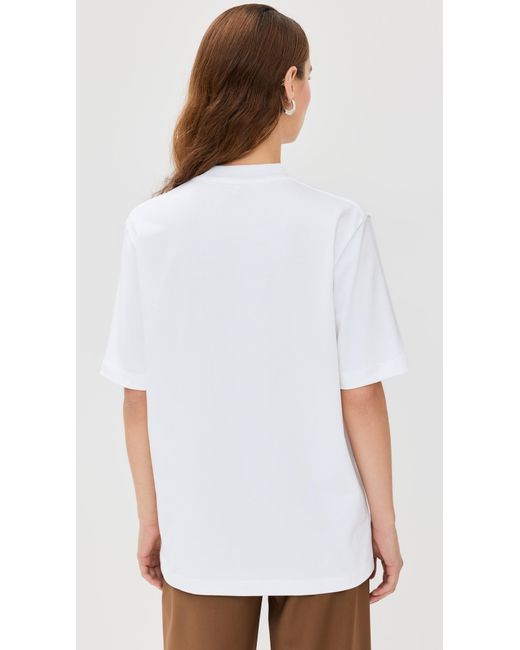 Tibi White Perfect Tee