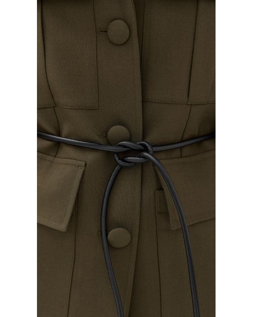 Rohe Brown Safari Blazer Jacket